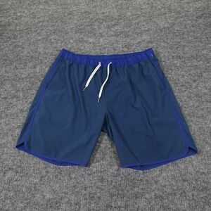 Fair Harbor Swim Trunks Men's Extra Large  Blue Navy Lined Gray Beach Pool‎ Swim